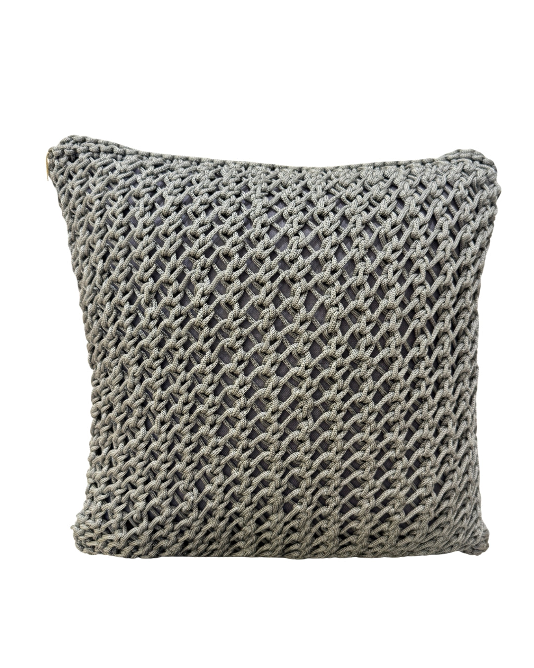 Almofada Náutico Prata Twist Nós